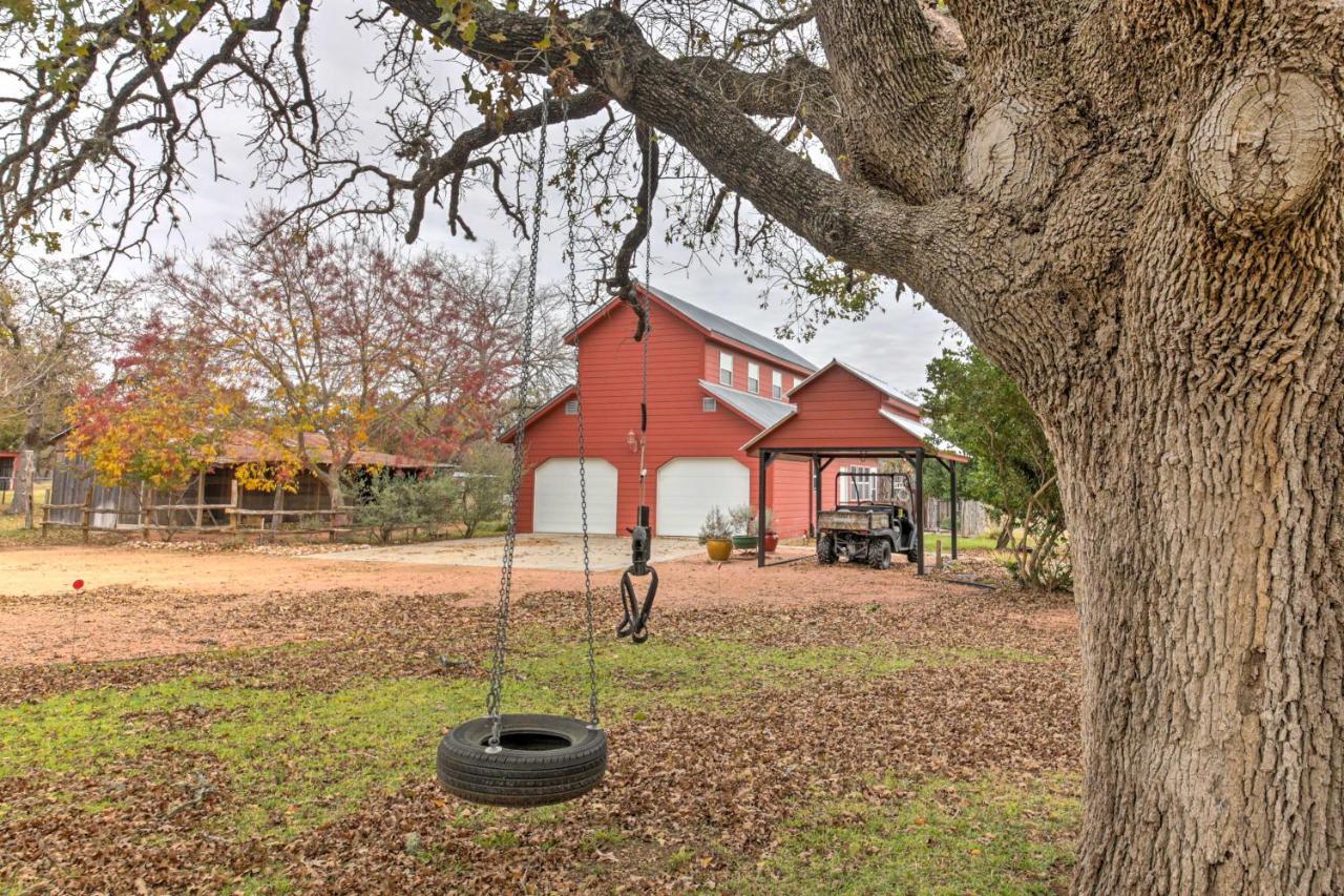 Ark Bunkhouse Fredericksburg Hideaway With Hot Tub Villa Eksteriør bilde
